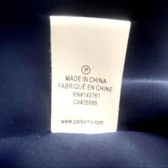 Parker Sally Tie Front Keyhole Blouse - Picture 6 of 6